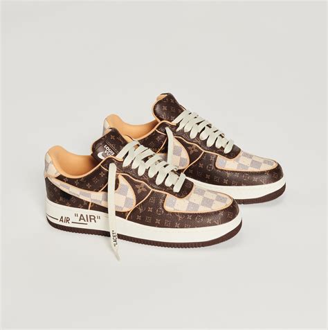 Louis Vuitton x Nike Air Force 1: las zapatillas más .